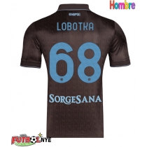 Camiseta SSC Napoli Stanislav Lobotka #68 Tercera Equipación 2025-26 manga corta